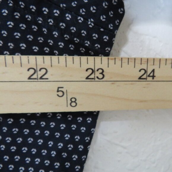 Banana Republic* Men's Long Sleeve Button Down Curved Hem BOHO Dress Shirt~Large - Picture 8 of 10